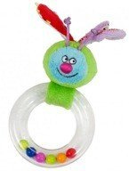 Taf Toys MIĘKKA GRZECHOTKA MOTYLEK green