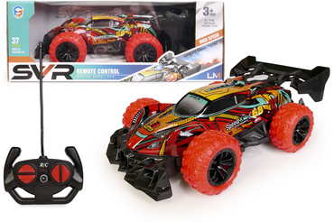 SAMOCHÓD Wyścigowy AUTO FUTURE ZDALNIE STEROWANE RC DYMI światło LED CZERWONY