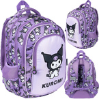 PLECAK TORNISTER SZKOLNY 4-KOMOROWY BPL-58 KUROMI VIOLET