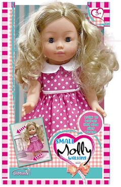 LALKA CHODZĄCA BAMBOLINA NUCI PIOSENKĘ 33cm CHODZI SMILY PLAY