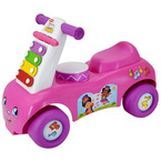 Fisher Price MUZYCZNY JEŹDZIK CHODZIK 2w1 CYMBAŁKI RÓŻOWY