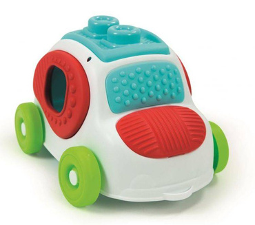 AUTKO SENSORYCZNE SORTER CLEMMY + DUŻE KLOCKI CLEMENTONI