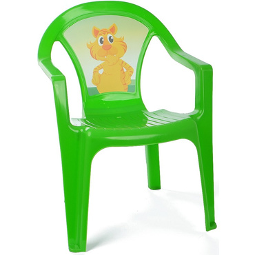ZESTAW STOLIK + 2 KRZESŁA MEBELKI DLA DZIECI GREEN