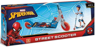 HULAJNOGA dla dzieci DWUKOŁOWA SPIDER-MAN ALUMINIOWA SKŁADANA Mondo