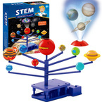 UKŁAD SŁONECZNY STEM OBROTOWY MODEL PROJEKTOR