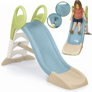SMOBY ZJEŻDŻALNIA OGRODOWA ŚLIZG WODNY 150cm MY SLIDE anti-UV NIEBIESKA