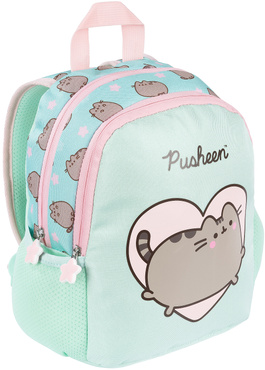 PLECAK do przedszkola WYCIECZKĘ KOTEK PUSHEEN MINT MIĘTOWY D6