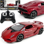 AUTO ZDALNIE STEROWANE LAMORGHINI SESTO ELEMENTO SAMOCHÓD RC NA PILOTA ŚWIATŁO 1:24