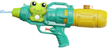 DUŻY PISTOLET ŻABKA NA WODĘ ARMATA 30cm SIKAWKA ŚMIGUS ŻABA