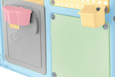 MOCHTOYS DOMEK OGRODOWY DLA DZIECI SMART HOUSE - PLAC ZABAW