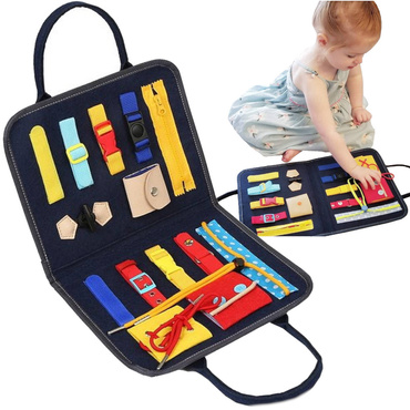 WALIZKA SENSORYCZNA TORBA MANIPULACYJNA MONTESSORI