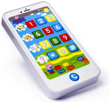 ŚWINKA PEPPA  SMARTFON DOTYKOWY DLA DZIECI TELEFON