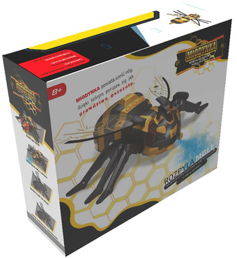 DUŻA PSZCZOŁĄ ZDALNIE STEROWANA ROZPYLA MGŁĘ LED PILOT R/C MIODYNKA