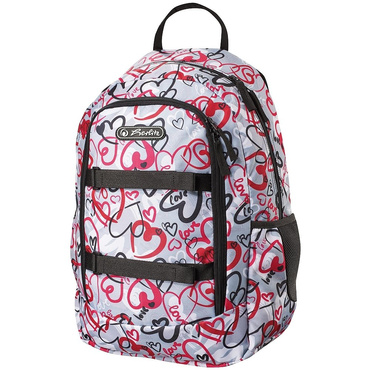 HERLITZ PLECAK SZKOLNY Skater Style SERCA Hearts