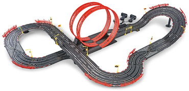 DUŻY TOR SAMOCHODOWY 2w1 Wyścigowy 750cm 2 AUTA AUDI R8 2 wersje toru LICENCJA AUDI