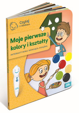 CZYTAJ Z ALBIKIEM MOJE PIERWSZE KOLORY I KSZTAŁTY INTERAKTYWNA KSIAŻKA