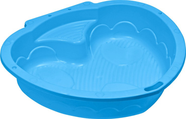 PalPlay MOCNA DUŻA PIASKOWNICA SERDUSZKO 90x79 cm BASEN BLUE