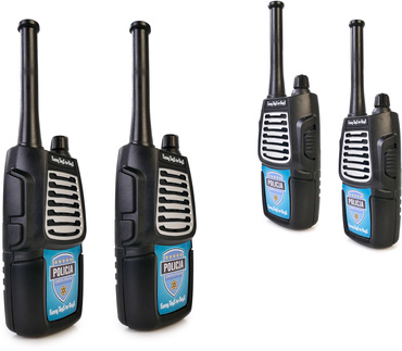 WALKIE TALKIE POLICJA KRÓTKOFALÓWKI DLA 2 OSÓB DUŻY ZASIĘG DO 300m