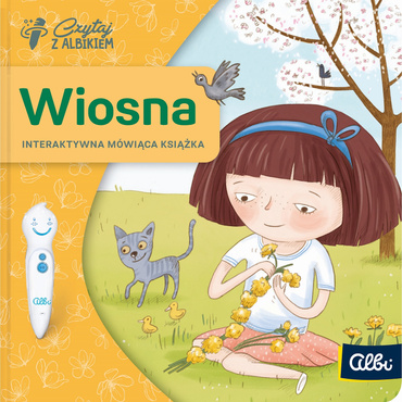 CZYTAJ Z ALBIKIEM WIOSNA MINI MÓWIĄCA INTERAKTYWNA KSIAŻKA