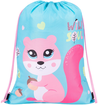 WOREK SZKOLNY NA OBUWIE WF BAMBINO PREMIUM WIEWIÓRKA SQUIRREL