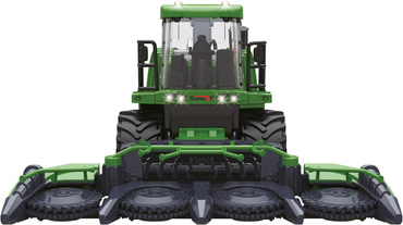 KOMBAJN Z NAPĘDEM światło dźwięk TRAKTOR LED ZESTAW 2 HEDERY