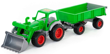 MEGA TRAKTOR FARMER TECHNIC Ładowarka PRZYCZEPA