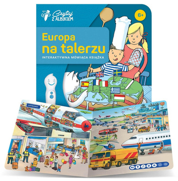 CZYTAJ Z ALBIKIEM EUROPA NA TALERZU KSIĄŻKA 2500 dźwięków Albi 