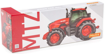 TRAKTOR Z PRZYCZEPKĄ BELARUS ZESTAW POLESIE CZERWONY