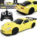 AUTO ZDALNIE STEROWANE CORVETTA RC NA PILOTA ŚWIATŁO 1:24 CHEVROLET CORVETTE