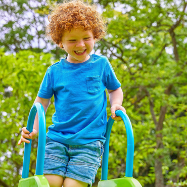 ZJEŻDZALNIA OGRODOWA dla dzieci METALOWA DUŻA 2w1 124-178cm ROŚNIE Z DZIECKIEM TP Toys