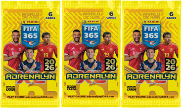 KARTY FIFA ADRENALYN XL 2025 MEGA ZESTAW STARTOWY