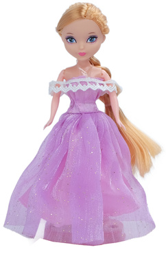 KARETA DYNIA Z CHODZĄCYM KONIEM i LALKĄ KSIĘŻNICZKĄ Chodzący KOŃ KAROCA RÓŻOWA