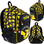 PLECAK TORNISTER SZKOLNY 3-KOMOROWY POKEMON PIKACHU BPL-59