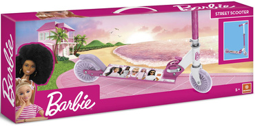 HULAJNOGA DWUKOŁOWA BARBIE ALUMINIOWA SKŁADANA dziecięca Mondo 