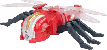 DUŻA WAŻKA ZDALNIE STEROWANA ROZPYLA MGŁĘ LED PILOT ROBOT R/C owad DRAKENA CZERWONA