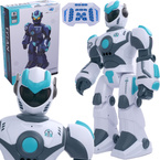 ROBOT TYTAN ZDALNIE STEROWANY R/C GESTAMI MÓWI PO POLSKU REAGUJE NA KOMENDY PROGRAMOWALNY LED PILOT USB