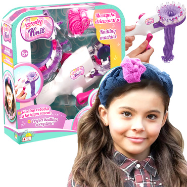MASZYNA DZIEWIARSKA DLA DZIECI LOVELY KNIT COBI