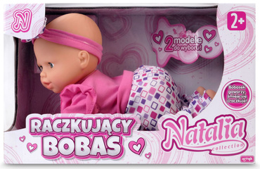 LALKA NATALIA  INTERAKTYWNY BOBAS RACZKUJE GAWORZY 32cm