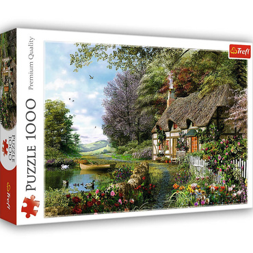 Trefl Puzzle 1000 elementów Uroczy Zakątek