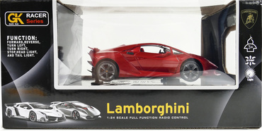 AUTO ZDALNIE STEROWANE LAMORGHINI SESTO ELEMENTO SAMOCHÓD RC NA PILOTA ŚWIATŁO 1:24