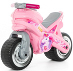 MOTOREK ROWEREK BIEGOWY JEŹDZIK DUŻY MOTOR MX JEDNOROŻEC 69cm RÓŻOWY