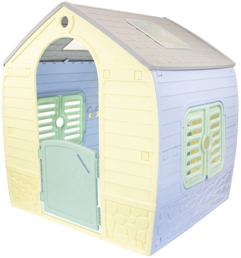 DOMEK OGRODOWY DLA DZIECI OKIENNICE ŚWIETLIKI HAPPY HOUSE SAFARI PASTEL
