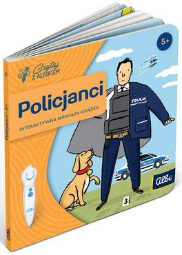 POLICJANCI INTERAKTYWNA MÓWIĄCA KSIĄŻKA ALBIK