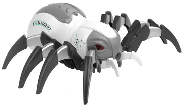 OGROMNY PAJĄK STEROWANY MECHANICZNY ROZPYLA MGŁĘ LED PILOT R/C