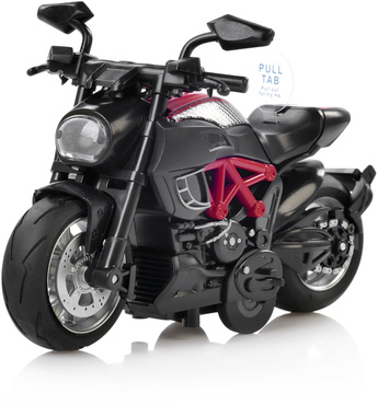 MOTOCYKL Z NAPĘDEM MOTOR Światło Dźwięk POJAZD ŚCIGACZ