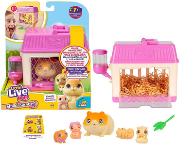 Little Live Pets MINI CHOMICZKI Mama surprise INTERAKTYWNY CHOMIK CHOMICZEK