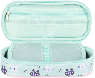 PIÓRNIK SASZETKA Z ORGANIZEREM Z KOTKIEM MY LITTLE FRIEND FLUFFY KITTY