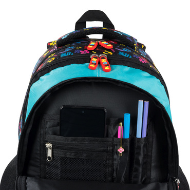 PLECAK TORNISTER SZKOLNY 4-KOMOROWY DLA DZIEWCZYNKI STITCH MINT ALOHA BPL-58