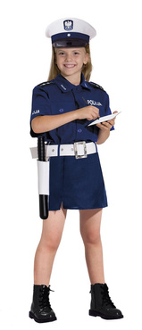STRÓJ KARNAWAŁOWY Policjantki POLSKA POLICJANTKA 104