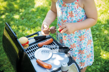 Smoby GRILL OGRODOWY Z AKCESORIAMI BARBECUE 312001